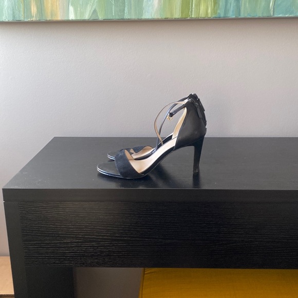Cole Haan black strappy heels - Picture 1 of 5
